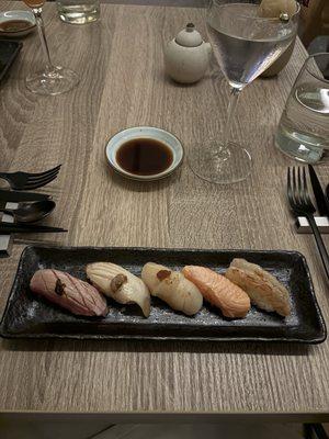 Domo kase torched sushi