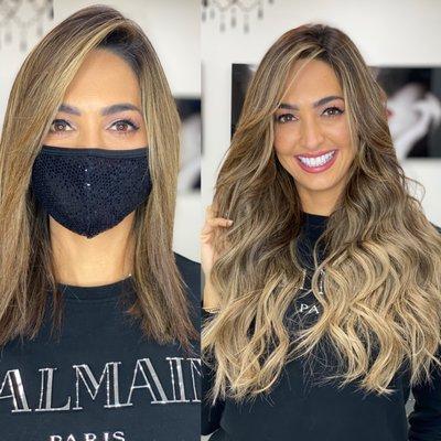 Hair Extensions and Balayage