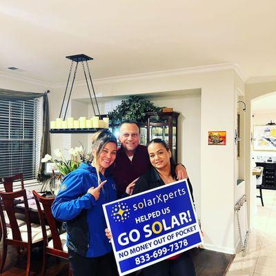 Day 1. We took the leap of faith with Joy and decided to go Solar.