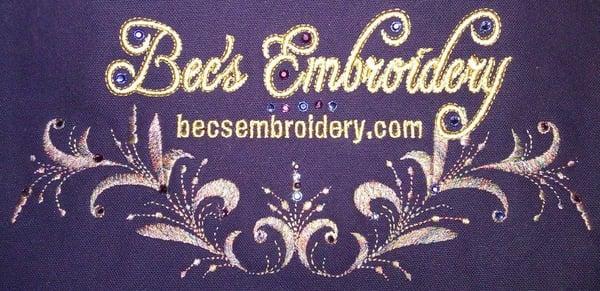 Bec's Embroidery