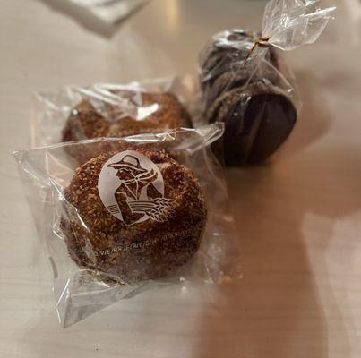 Potato bread and cookies