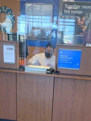 Management at its best listening to headphones tuning out the customers lol very professional