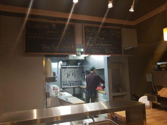 Only 3 items on their menu