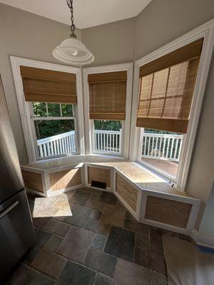 Making a bench based on the designer's sketches