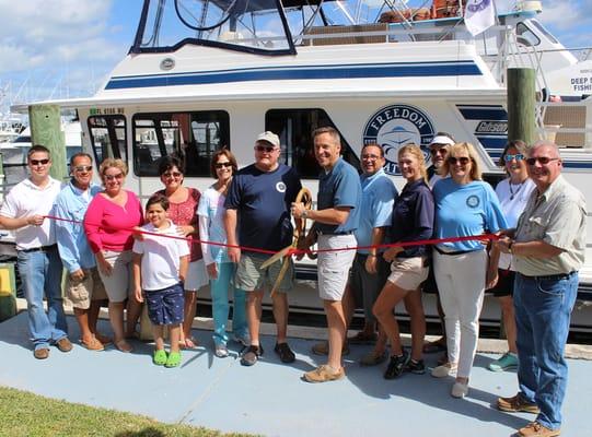 Ribbon Cutting for the Grand Opening Feb 2015