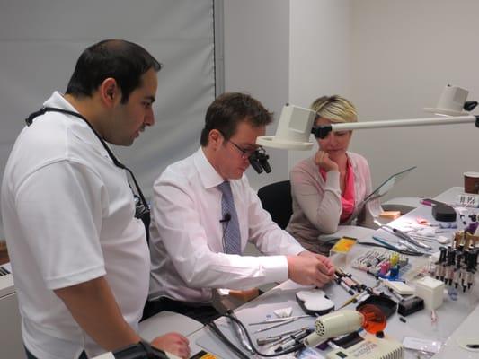 Hands on practice and demonstration