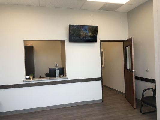 Waiting area for our patients.