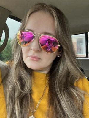 After!! So glad to get some life back into my hair! Thank you so very much Kaleigh & Ashley!!