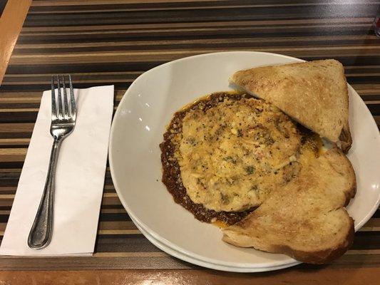 Their secret recipe spaghetti. Can't say I am a fan of the taste and the portion was small.