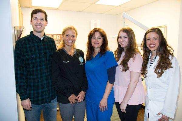 The Polished Dental Team ready to assist their wonderful patients!