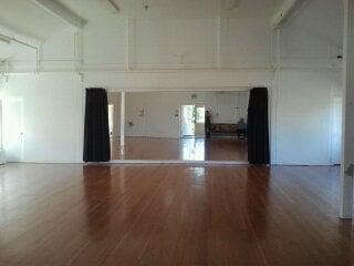 Inside our beautiful space.