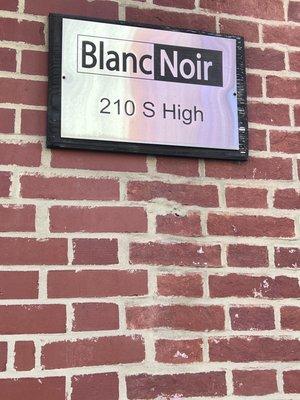 Not hard to find and on the quiet end of Little Italy.