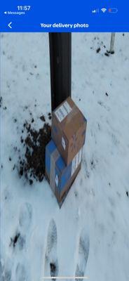 FedEx delivery - REALLY? Instructions are to deliver to FRONT DOOR per Shipping Manager FedEx app.