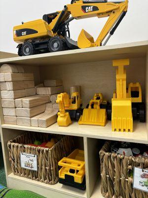 Pretend play building blocks