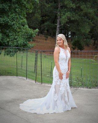 One last look back before she lets him see her for the first time