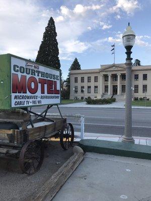 View across the highway