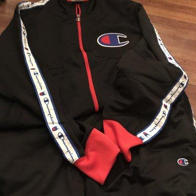 Champion track gear. For under $25. A great bargain.
