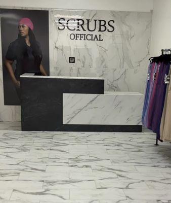 "Visit Scrubs Official -- where modern design meets luxury scrubs for healthcare professionals."