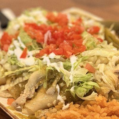 Chicken Enchilada - green