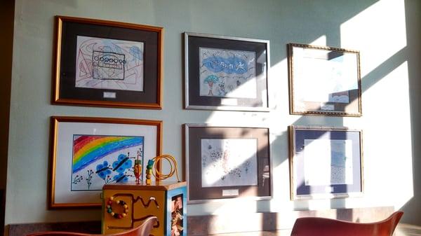 Some local kids artwork