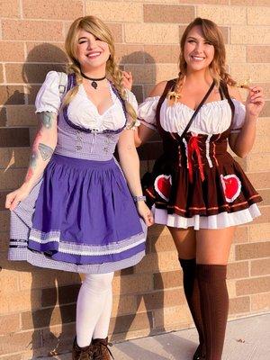 Festive outfits for the event