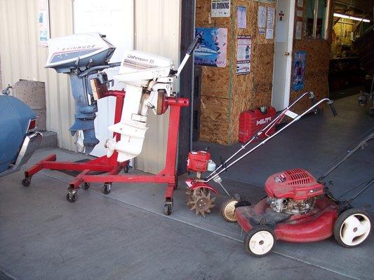 Here are a few examples of items that are either repaired, serviced.
