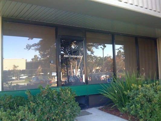 Front Entrance of A & A Computers, Inc. in Santa Clara, CA