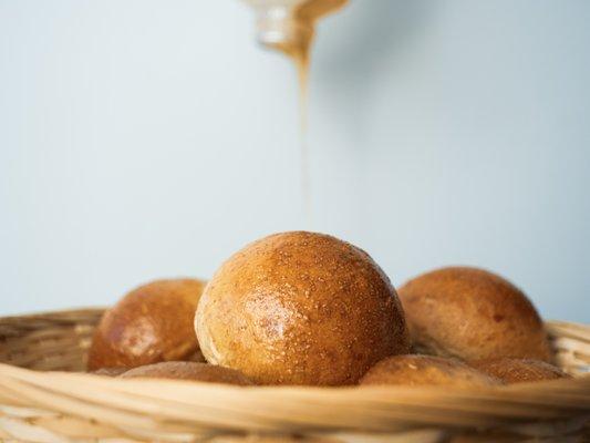 Honey Wheat Rolls