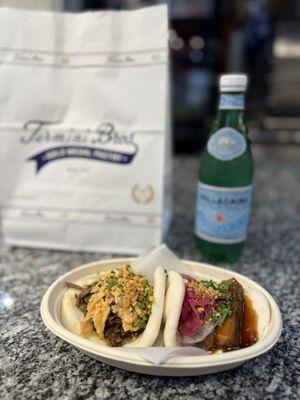 Mongolian Beef Bao Bun, Taiwanese Classic Pork Belly Bao Bun