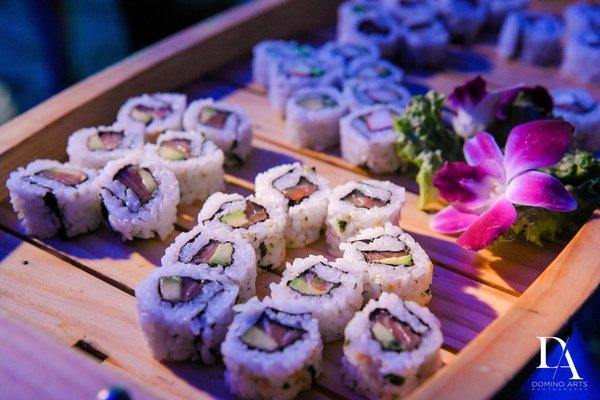 Ask about our on-site sushi chef for your event!