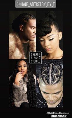 I am located in downtown beautiful Pittsburg CA. You will leave my shop looking/feeling good ready to Enjoy the food/activities here!