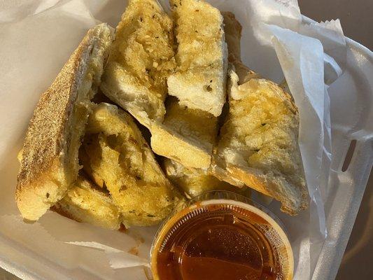 Roasted garlic bread