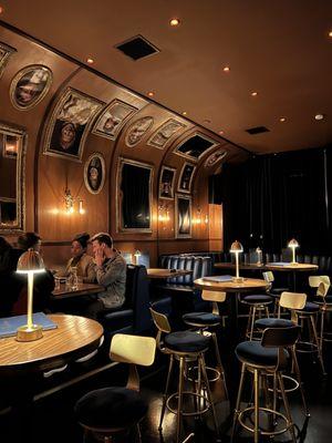 Interior with upside down decor