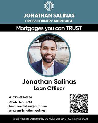 Jonathan Salinas at CrossCountry Mortgage