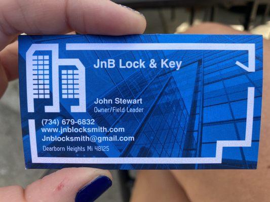 Jnb Lock & Key
