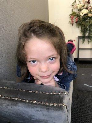 Kids cuts all day long.