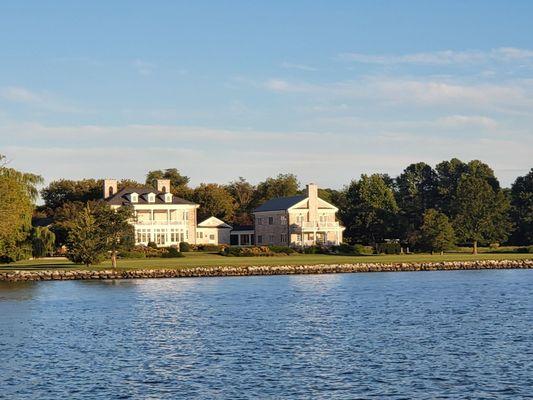 View of the shore