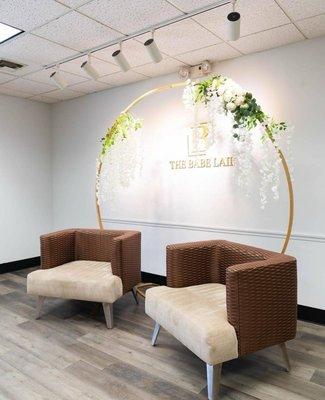 Lovely receptionist area