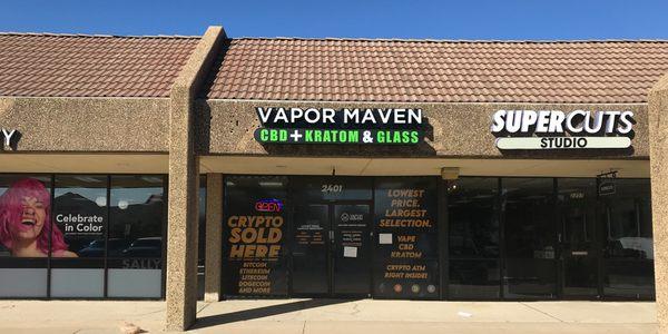 Vapor Maven irving, TX outside daytime