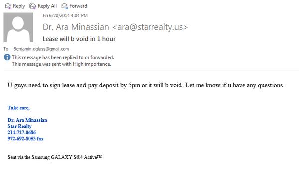 Example of brokers failure.