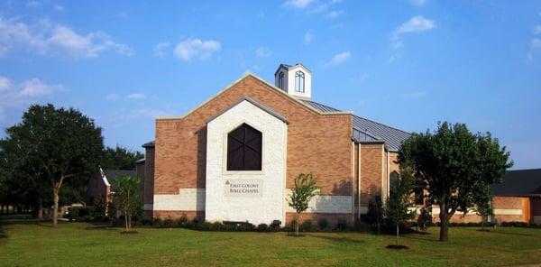 First Colony Bible Chapel welcomes you!