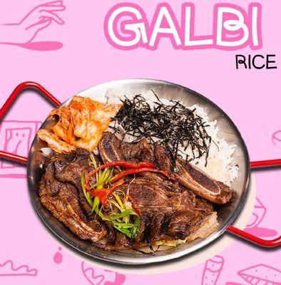 Galbi rice