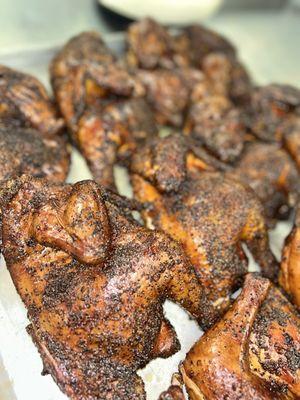Smoked Half chicken Meal Deal w 2 sides