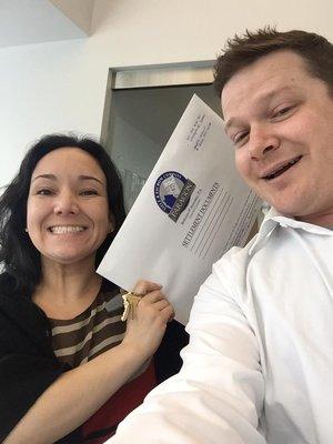 Another Happy Home Owner!