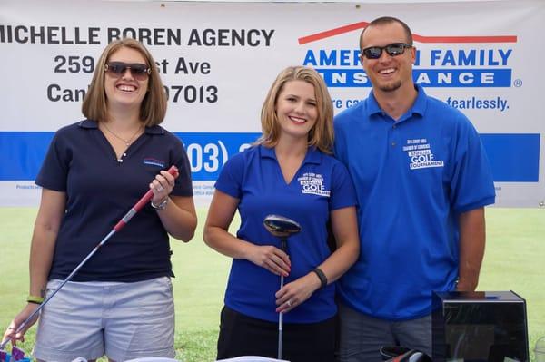 Michelle and husband James 2015 Chamber Golf Tourney