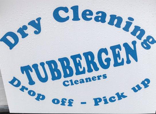 We offer dry cleaning!