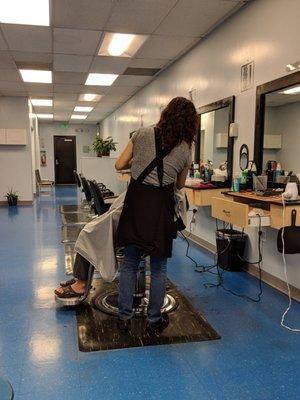 Ashley focused on making you looking good.