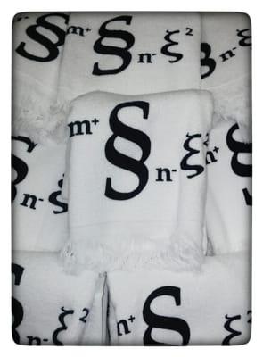 Towels for Daniel Boones Tennis Team.