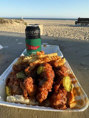 3 Finger Combo with double fries!