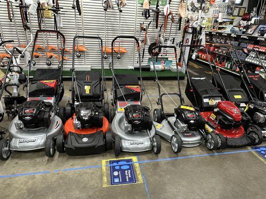 Push Mower in stock!